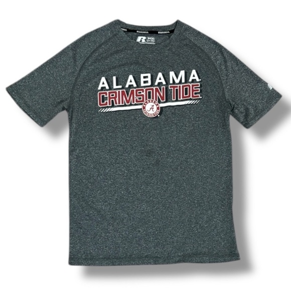 Russell Athletic Gray and Red Alabama Crimson Tide Men's Shirt Size Small - Picture 1 of 10